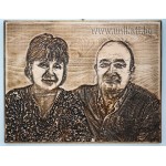 Снимка като дърворезба Снимка като дърворезба
